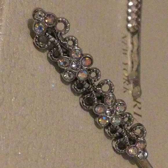 NWOT VTG Anthro Crystal Hair Pin 2PC - Picture 9 of 11